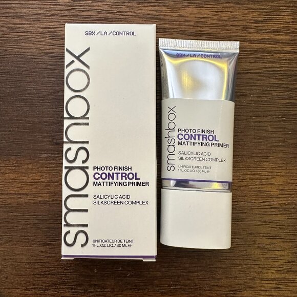 SMASHBOX Photo Finish Control Mattifying Primer Oil Matte Salicylic Acid Makeup - Picture 1 of 3